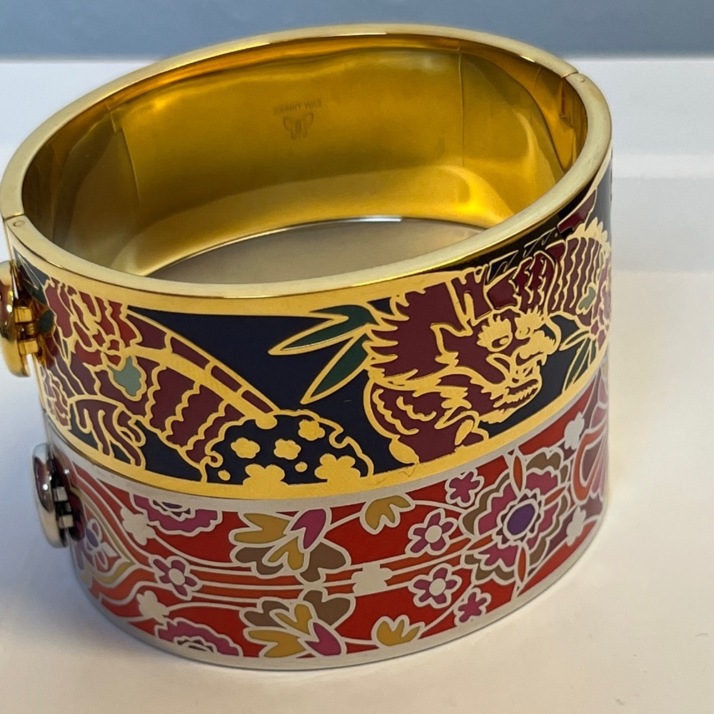Johnny Was Multicolor Enamel Cuff Set - Picture 3 of 8